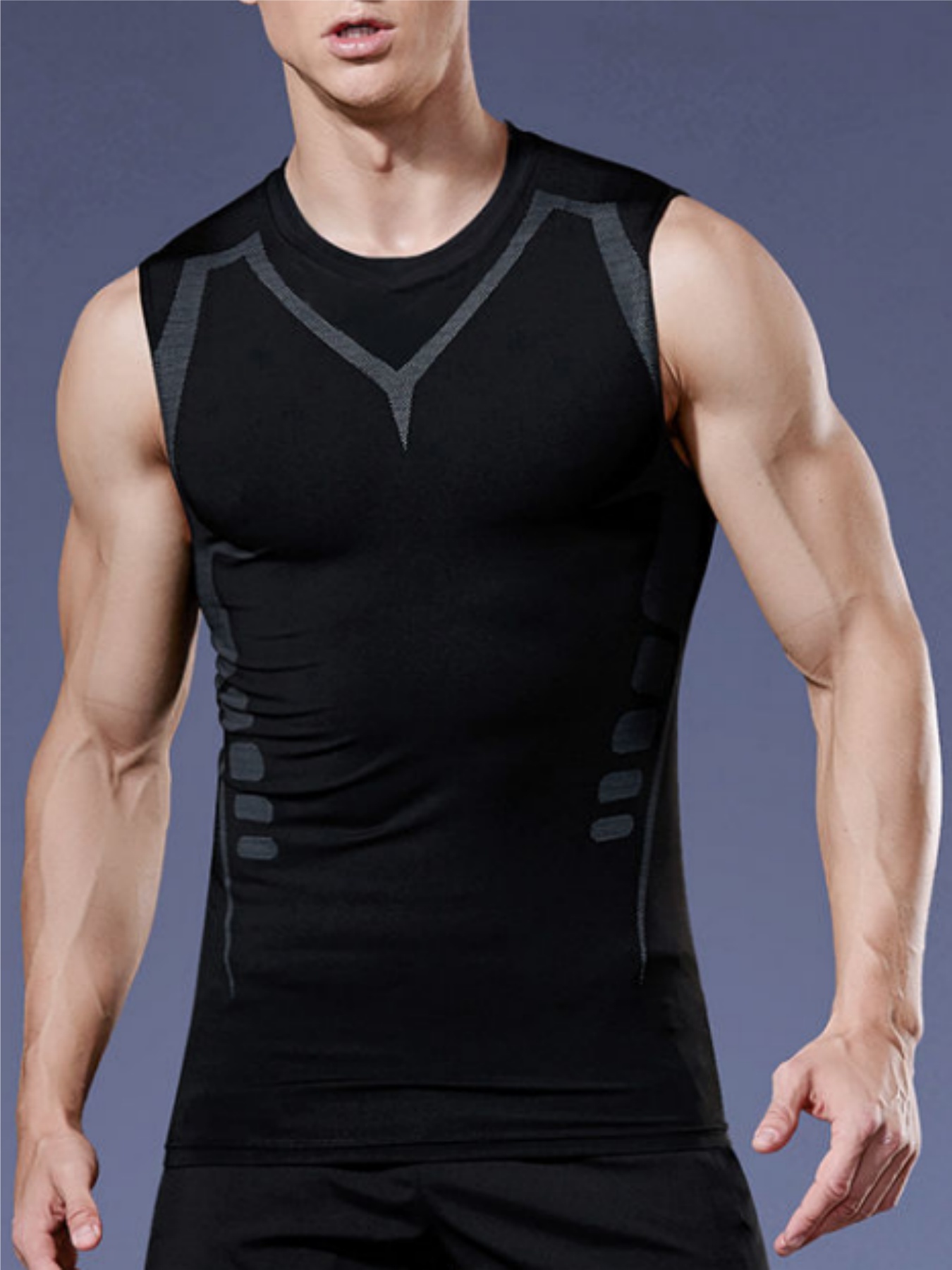 T Shirt Tight Fit - ผู้ชายเสื้อรัดกล้ามเนื้อแน่นเสื้อระบายอากาศแห้งเร็วกีฬาออกกําลังกายเกียร์สวมเสื้อยืด