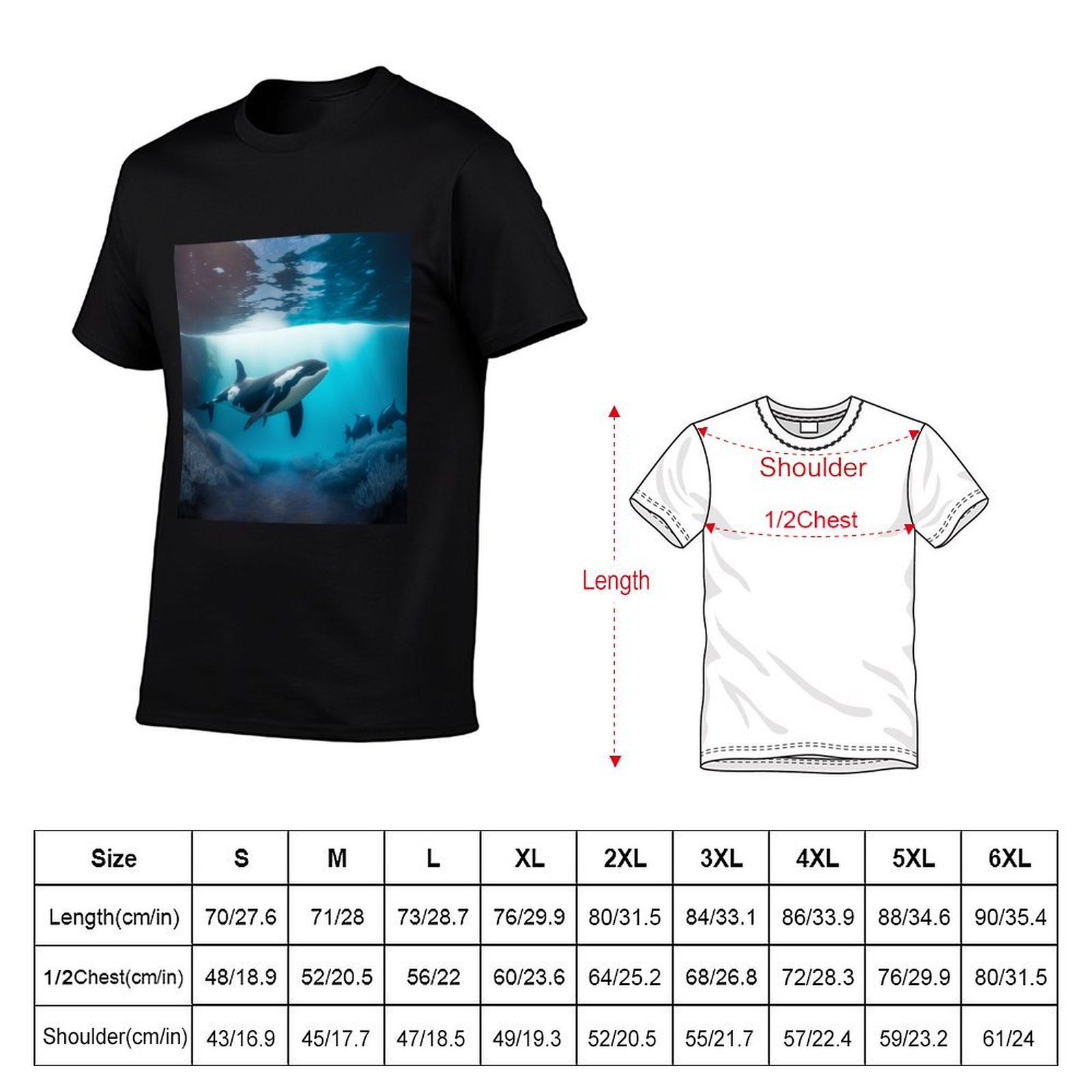 เสื้อยืดอันเดอร์ซีออร์ก้าเสื้อ - Undershirt Crew Neck บทวิจารณ์และราคา