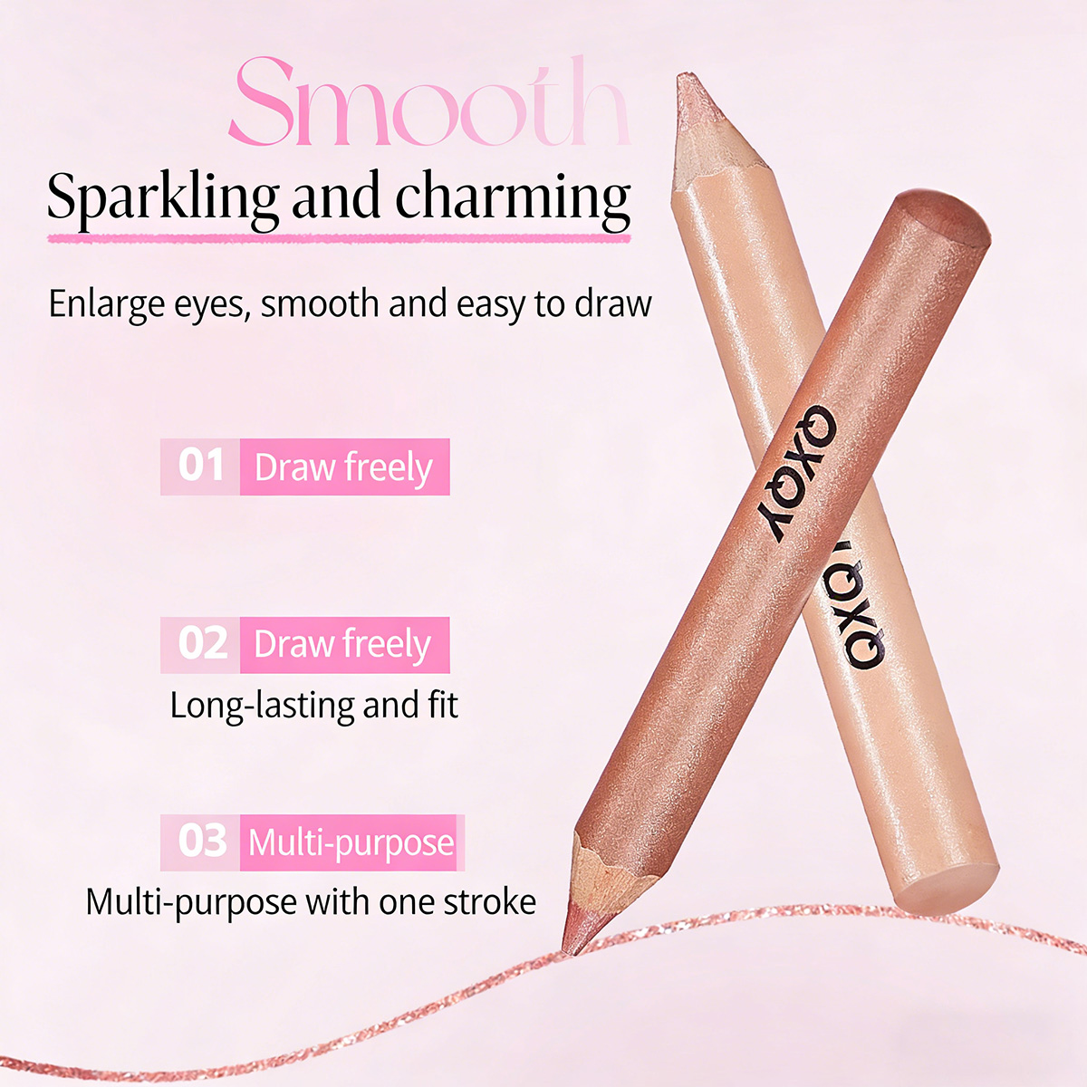 QXQY 3D ปากกาไฮไลท์ใต้ตา กันน้ - Quick Dry Underwear บทวิจารณ์และราคา