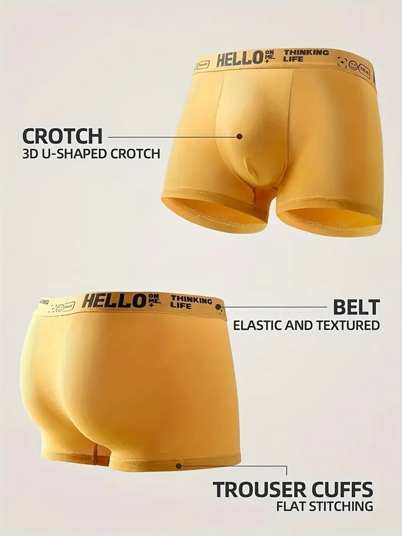 กางเกงบ็อกเซอร์ผ้าไหมนมสำหรับผ - Multi Pack Underwear บทวิจารณ์และราคา
