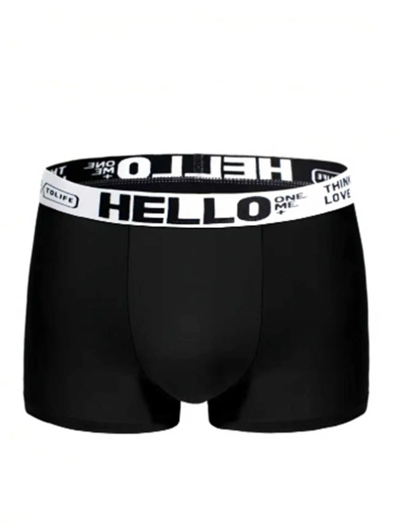 กางเกงบ็อกเซอร์ผ้าไหมนมสำหรับผ - Multi Pack Underwear บทวิจารณ์และราคา