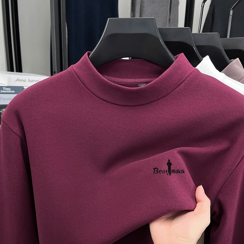 เสื้อยืดผู้ชายดีไซน์เนอร์สีพื้ - Base Layer Top บทวิจารณ์และราคา