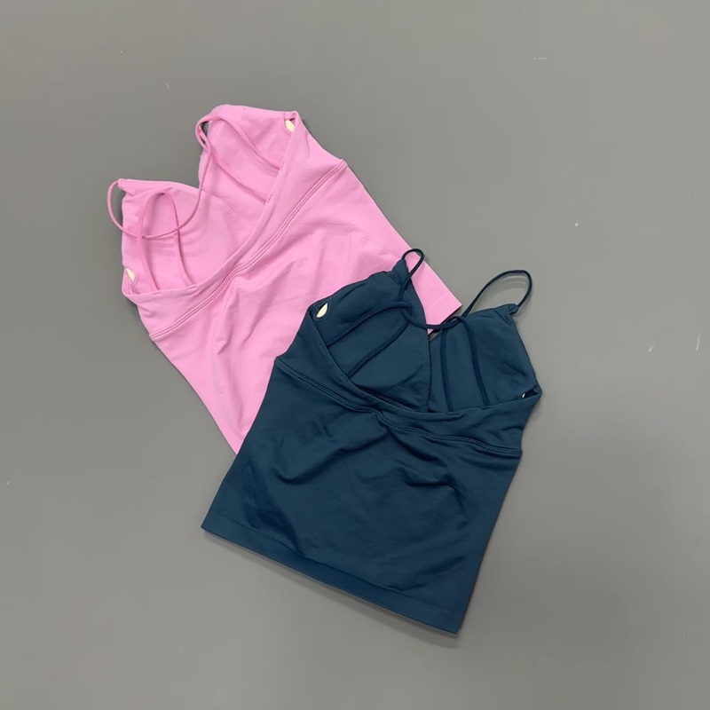 เสื้อกล้ามกีฬาผู้หญิง ทรงเข้าร - Suspender Tank Top บทวิจารณ์และราคา