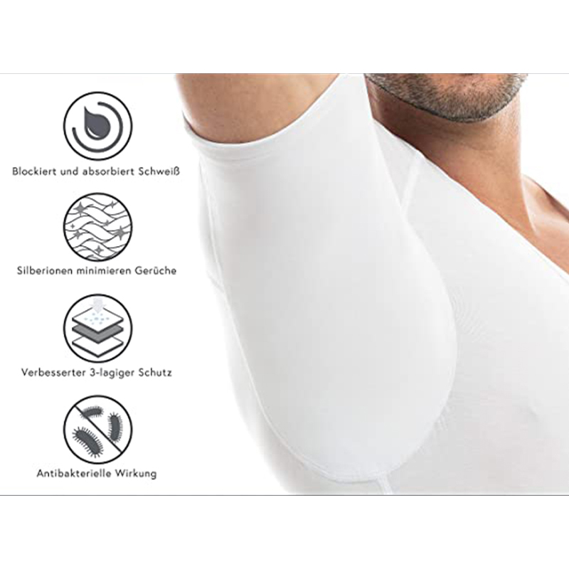 ผู้ชาย Undershirts เสื้อยืดป้อ - Undershirt Crew Neck บทวิจารณ์และราคา