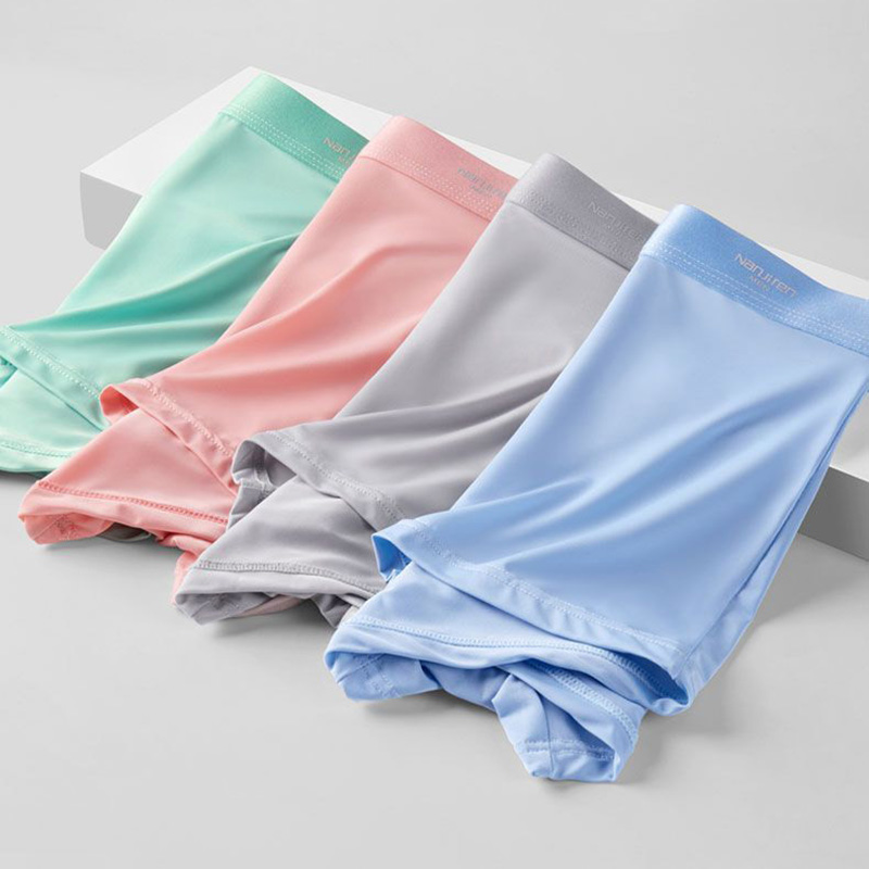4 ชิ้นชายชุดชั้นในผ้าไหมน้ําแข - Multi Pack Underwear บทวิจารณ์และราคา