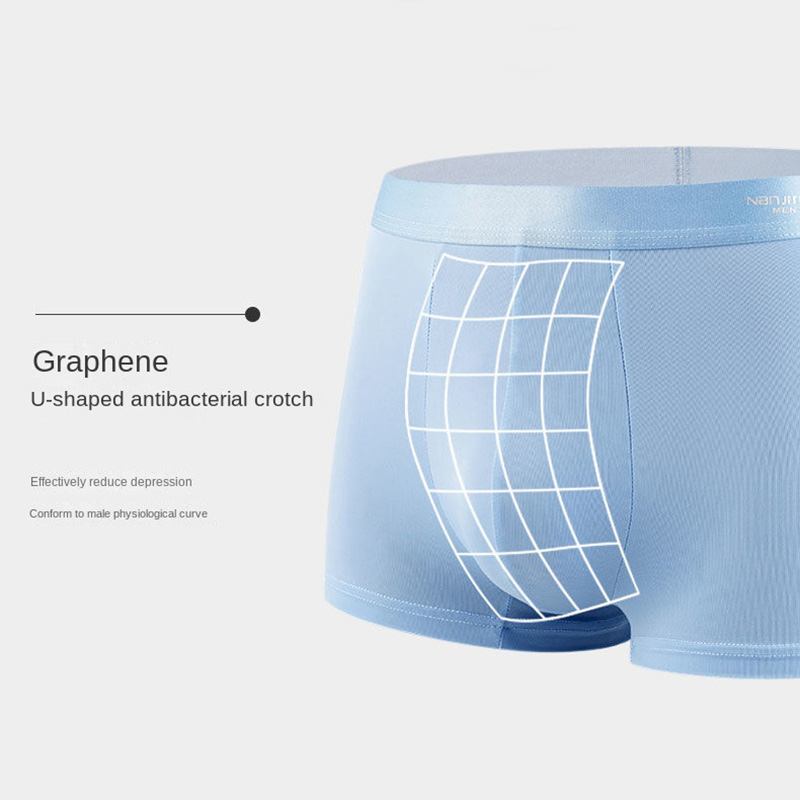 4 ชิ้นชายชุดชั้นในผ้าไหมน้ําแข - Multi Pack Underwear บทวิจารณ์และราคา