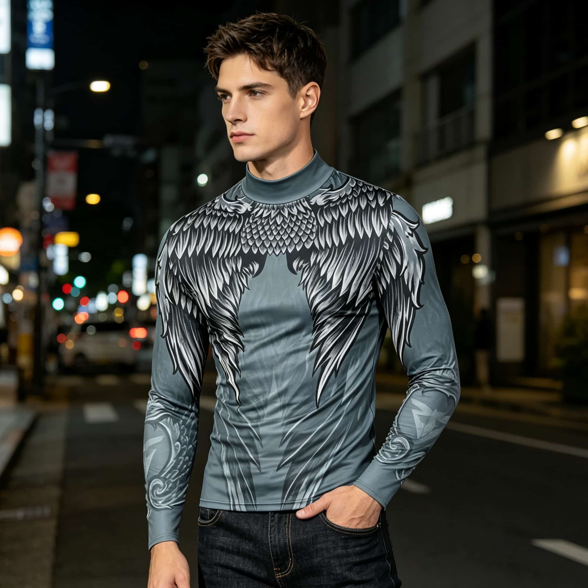 เสื้อแขนยาวสำหรับผู้ชาย คอเต่า - Base Layer Top บทวิจารณ์และราคา