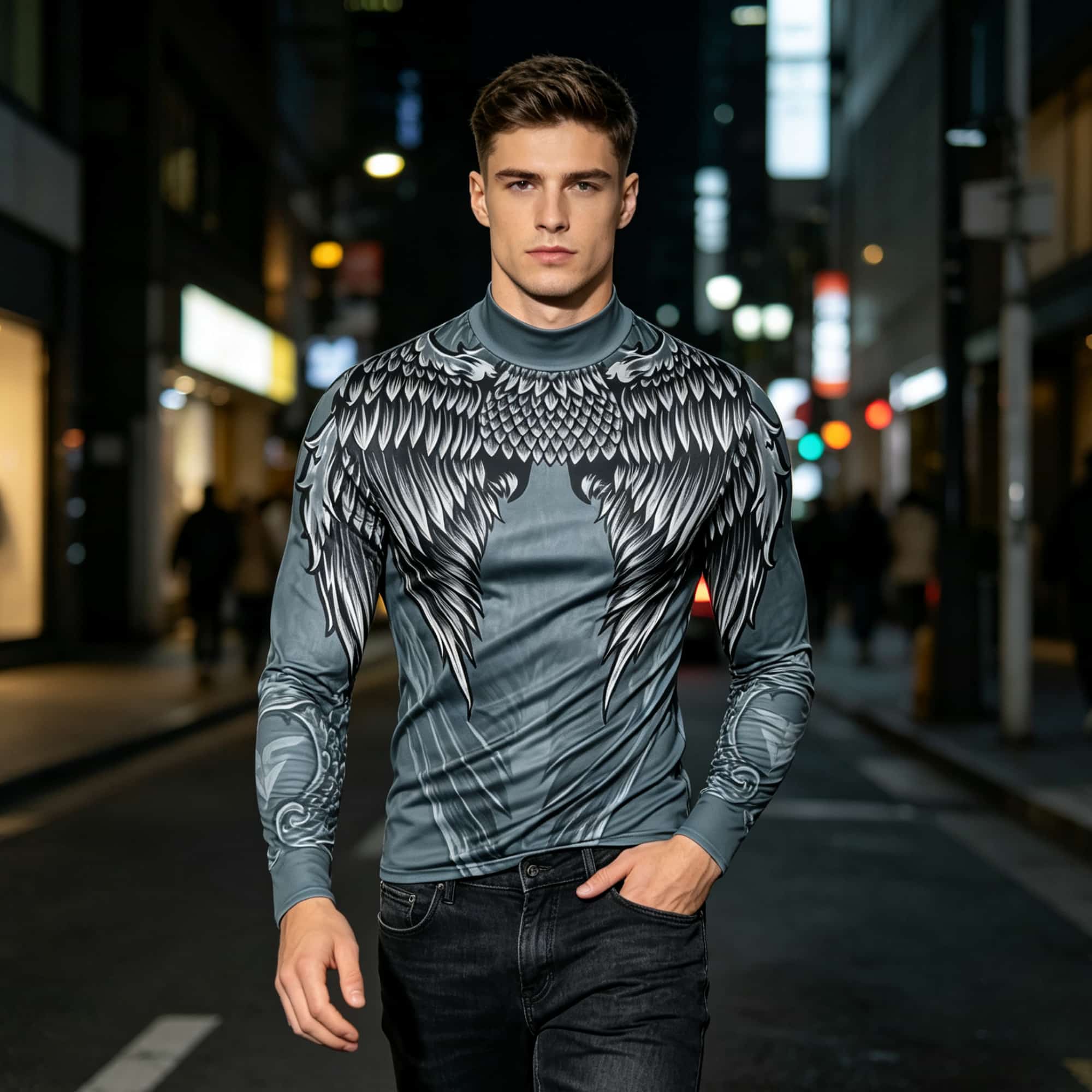 เสื้อแขนยาวสำหรับผู้ชาย คอเต่า - Base Layer Top บทวิจารณ์และราคา