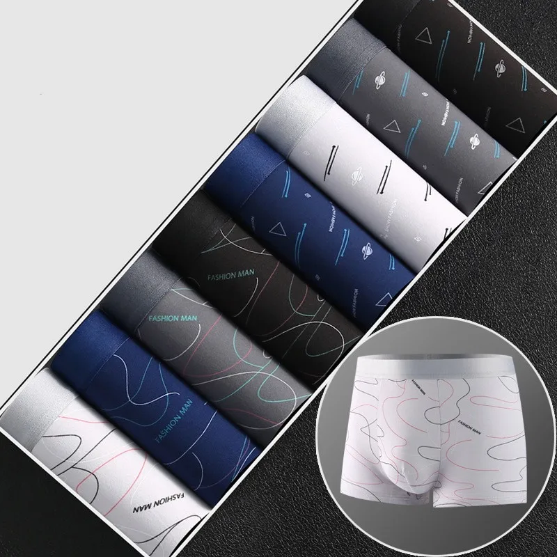 8 ชิ้น/ล็อตผู้ชายเซ็กซี่ชุดชั้ - Multi Pack Underwear บทวิจารณ์และราคา