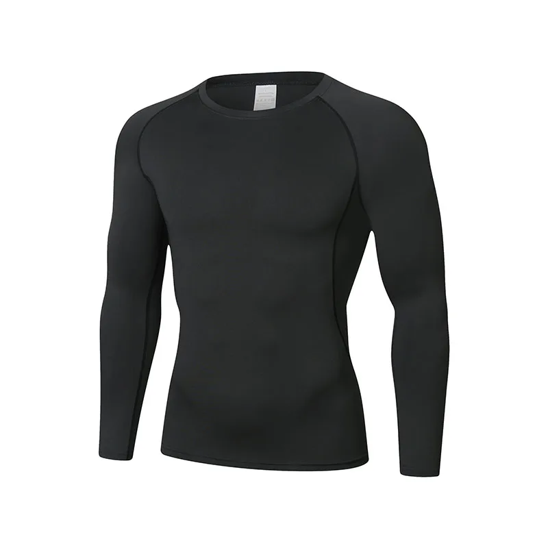 เสื้อยืดกีฬาแขนยาวสำหรับผู้ชาย - T Shirt Tight Fit บทวิจารณ์และราคา